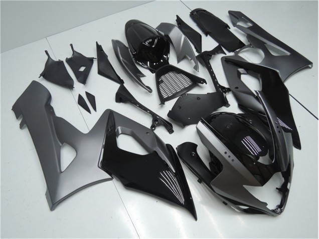 Affordable 2005-2006 Grey Black Suzuki GSXR 1000 Motorbike Fairing & Bodywork