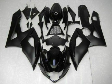 Affordable 2005-2006 Black Suzuki GSXR 1000 Motorcycle Fairings Kits