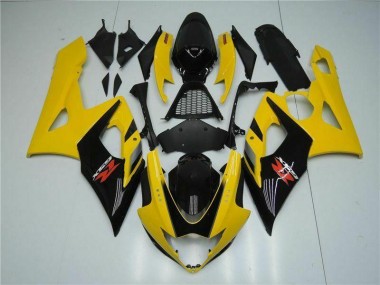 Affordable 2005-2006 Yellow Suzuki GSXR 1000 Replacement Fairings