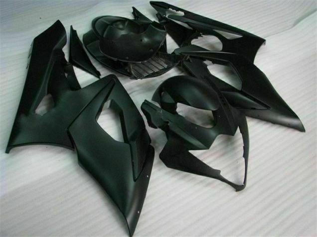 Affordable 2005-2006 Matte Black Suzuki GSXR 1000 Motorcycle Fairings Kit