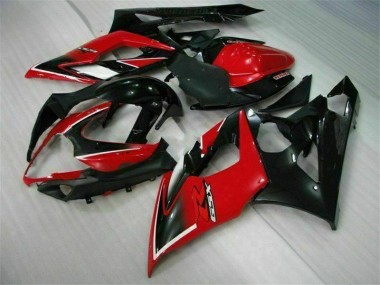 Affordable 2005-2006 Red Black Suzuki GSXR 1000 Motorcylce Fairings