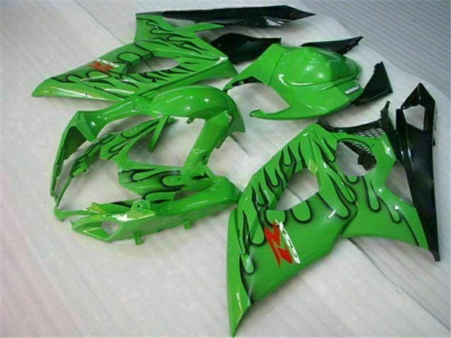 Affordable 2005-2006 Green Suzuki GSXR 1000 Motorcycle Fairing