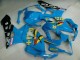 Affordable 2005-2006 Blue Suzuki GSXR 1000 Motorcycle Fairing Kits