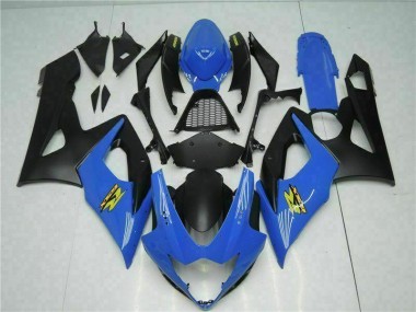 Affordable 2005-2006 Blue Black Suzuki GSXR 1000 Motorcycle Fairing Kit