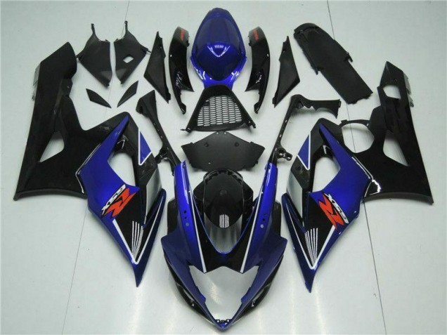 Affordable 2005-2006 Blue Black Suzuki GSXR 1000 Bike Fairing