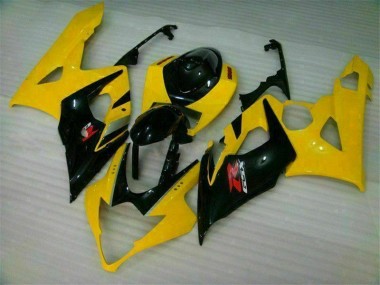 Affordable 2005-2006 Yellow Black Suzuki GSXR 1000 Motor Bike Fairings