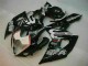 Affordable 2005-2006 White Black Suzuki GSXR 1000 Motorcycle Fairings Kit