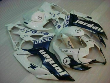 Affordable 2005-2006 White Suzuki GSXR 1000 Motorcylce Fairings