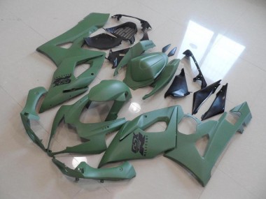 Affordable 2005-2006 Matte Army Green Suzuki GSXR 1000 Motorcyle Fairings