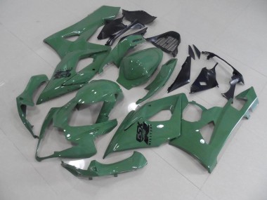 Affordable 2005-2006 Glossy Army Green Suzuki GSXR 1000 Motorcycle Fairing