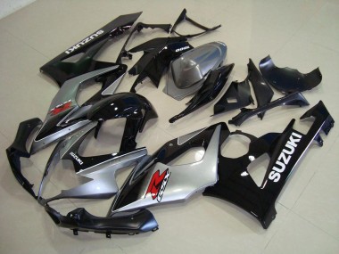 Affordable 2005-2006 Grey Black Suzuki GSXR 1000 Motorbike Fairing