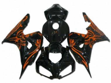 Affordable 2006-2007 Brown Black Honda CBR1000RR Motorbike Fairing Kits