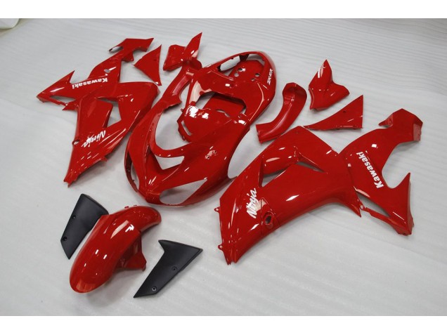 Affordable 2006-2007 Red Kawasaki ZX10R Motorbike Fairings