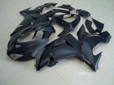 Affordable 2006-2007 Matte Black Kawasaki ZX10R Motorcycle Fairing Kit