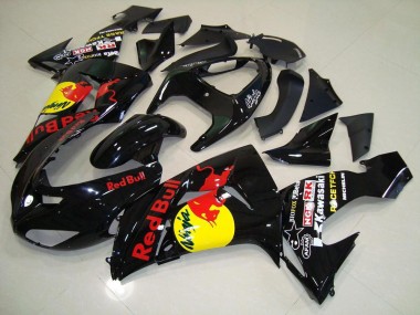 Affordable 2006-2007 Red Bull Kawasaki ZX10R Motorcycle Replacement Fairings