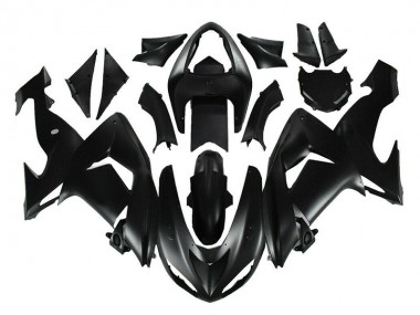 Affordable 2006-2007 Matte Black Kawasaki ZX10R Motor Fairings