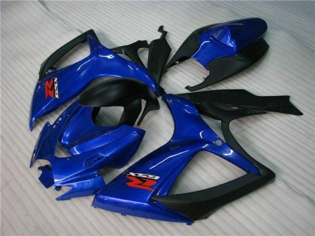 Affordable 2006-2007 Blue Suzuki GSXR 600/750 Moto Fairings & Bodywork