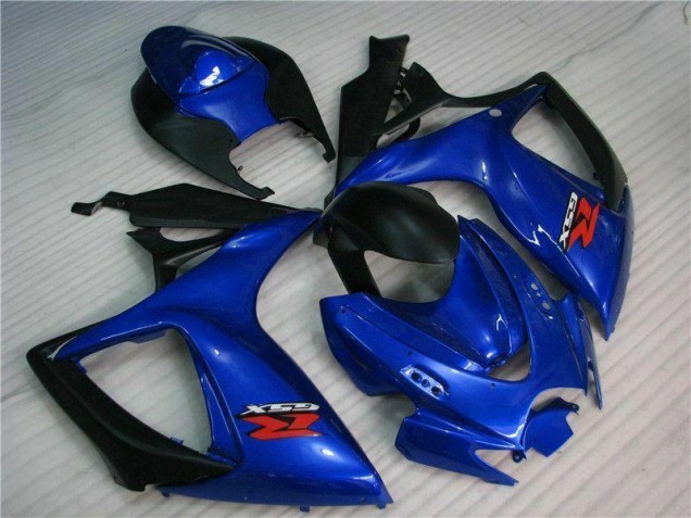 Affordable 2006-2007 Blue Suzuki GSXR 600/750 Moto Fairings & Bodywork