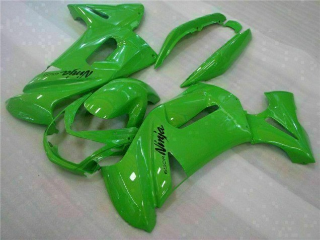 Affordable 2006-2008 Green Kawasaki EX650 Bike Fairing