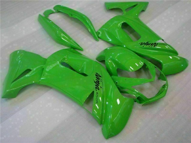 Affordable 2006-2008 Green Kawasaki EX650 Bike Fairing