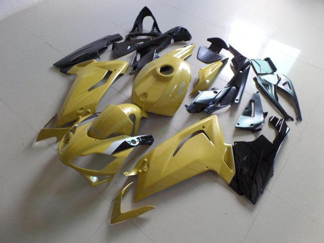 Affordable 2006-2011 Yellow and Black Aprilia RS125 Motorcycle Fairings