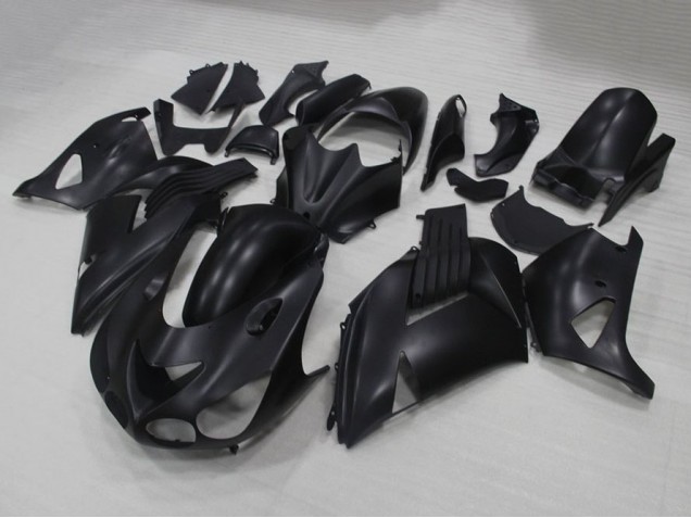 Affordable 2006-2011 Matte Black Kawasaki ZX14R ZZR1400 Bike Fairing