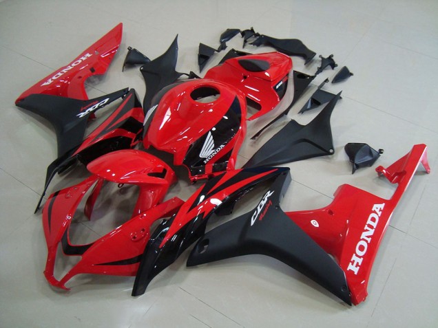 Affordable 2007-2008 Red OEM Style Honda CBR600RR Motorcycle Fairings Kit