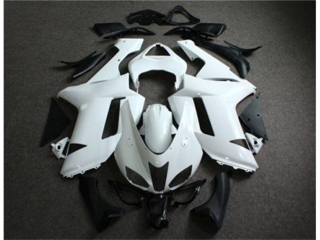 Affordable 2007-2008 Unpainted Kawasaki ZX6R Motorbike Fairing Kits