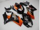 Affordable 2007-2008 Orange Black Suzuki GSXR 1000 K7 Motor Fairings