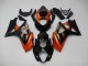 Affordable 2007-2008 Orange Black Suzuki GSXR 1000 K7 Motor Fairings