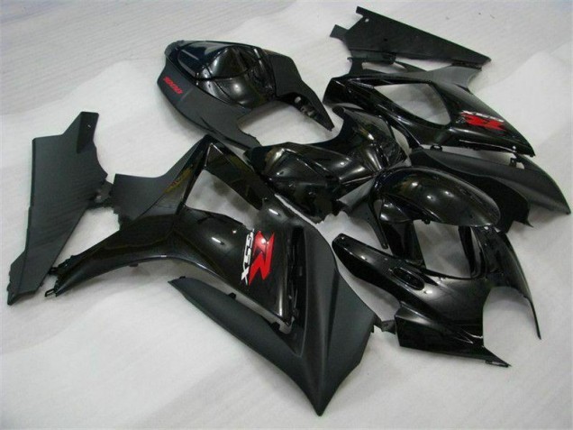 Affordable 2007-2008 Black Suzuki GSXR 1000 K7 Motorcycle Fairing Kits