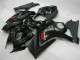 Affordable 2007-2008 Black Suzuki GSXR 1000 K7 Motorcycle Fairing Kits