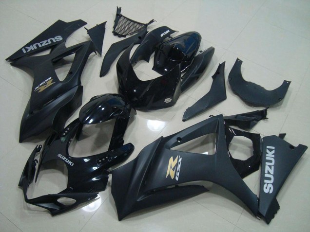 Affordable 2007-2008 Black OEM Style Suzuki GSXR 1000 K7 Motorbike Fairing