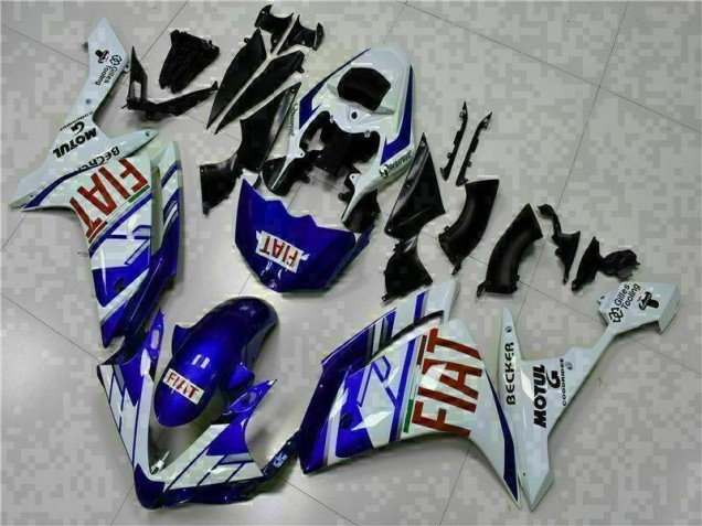 Affordable 2007-2008 Blue Yamaha YZF R1 Replacement Motorcycle Fairings