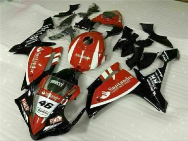 Affordable 2007-2008 Red Yamaha YZF R1 Motorcycle Fairings Kit