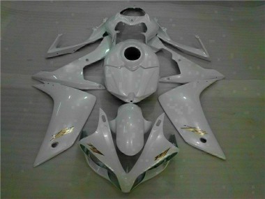 Affordable 2007-2008 White Yamaha YZF R1 Motorbike Fairings