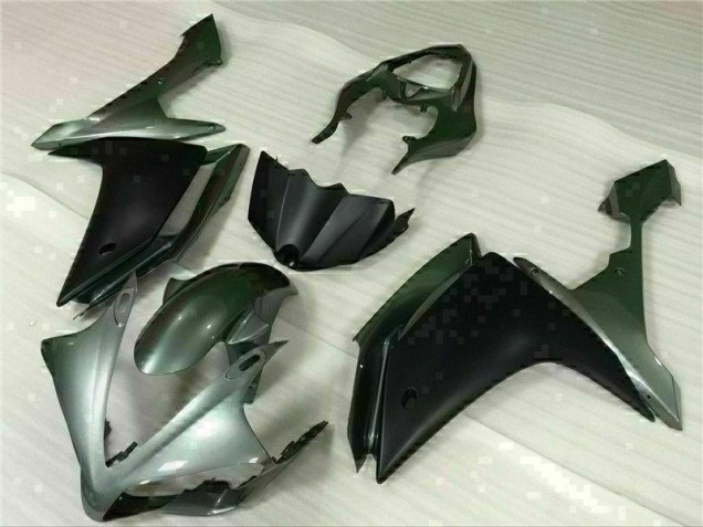 Affordable 2007-2008 Black Yamaha YZF R1 Motorcycle Fairing Kits