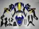 Affordable 2007-2008 Blue Shark Yamaha YZF R1 Motorcycle Fairing Kit