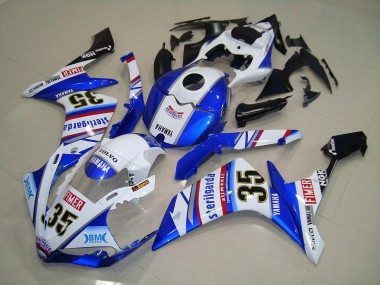 Affordable 2007-2008 Blue Stickers Yamaha YZF R1 Motorcycle Fairings