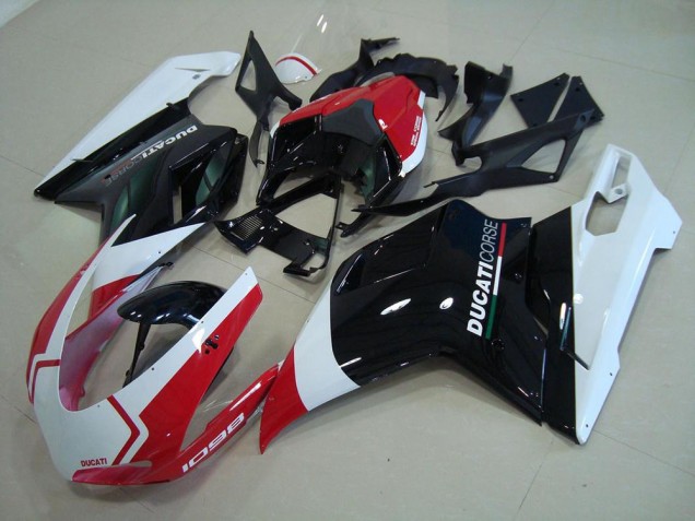 Affordable 2007-2014 Corse Ducati 848 1098 1198 Motor Bike Fairings