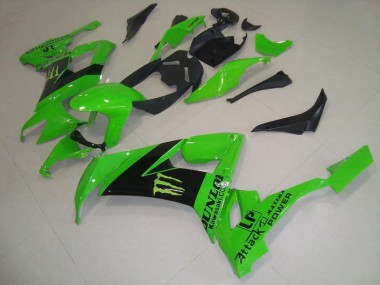 Affordable 2008-2010 Green Monster Kawasaki ZX10R Motorbike Fairings