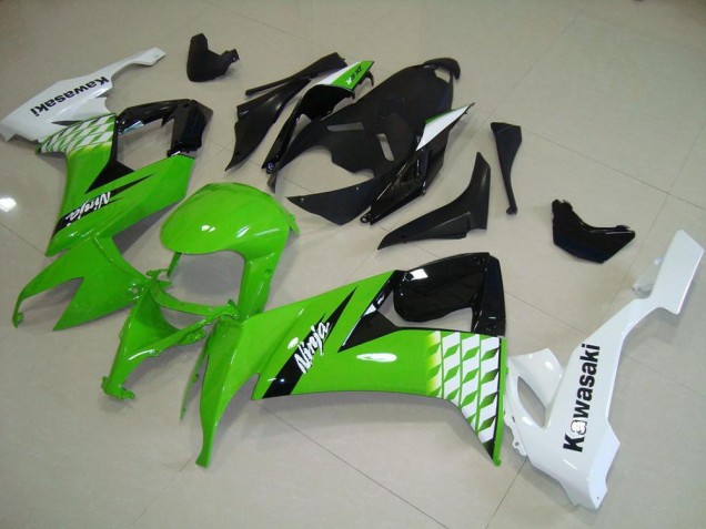 Affordable 2008-2010 Limed Green Kawasaki ZX10R Bike Fairing Kit