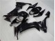 Affordable 2008-2010 Glossy Black Kawasaki ZX10R Motorcycle Fairing Kit