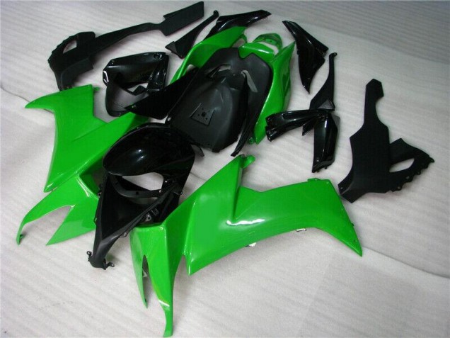 Affordable 2008-2010 Green Black Kawasaki ZX10R Replacement Motorcycle Fairings