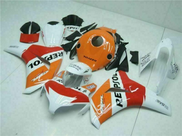 Affordable 2008-2011 Orange Repsol Honda CBR1000RR Motorcycle Bodywork