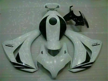 Affordable 2008-2011 White Honda CBR1000RR Motorcycle Fairings