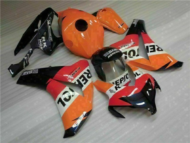 Affordable 2008-2011 Orange Repsol Honda CBR1000RR Motorcycle Fairings