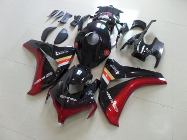 Affordable 2008-2011 Black Red Mugen Honda CBR1000RR Motorcycle Fairings