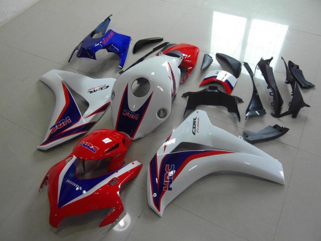 Affordable 2008-2011 HRC with Red Tail Honda CBR1000RR Motorcycle Fairings Kits