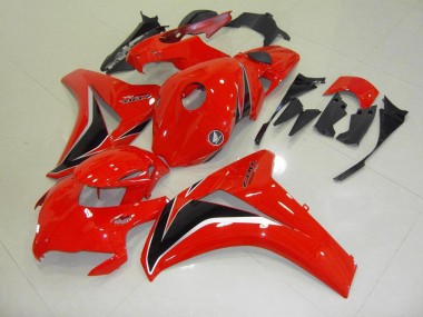 Affordable 2008-2011 Red Black Silver Honda CBR1000RR Motorcycle Replacement Fairings